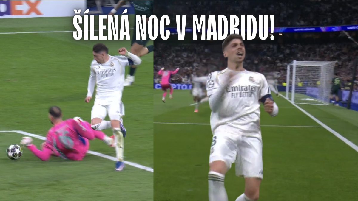 VIDEO: FEDE VALVERDE HATTRICK! Real Madrid drtí o poločase Man. City 3:0!